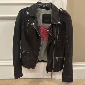 Luxury Mauritius leather jacket